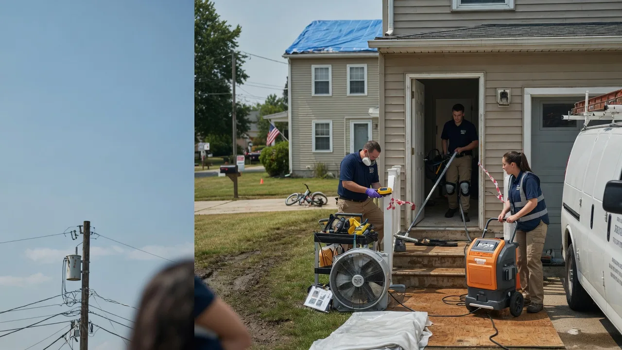 Water Damage Repair in New Columbia, PA near me